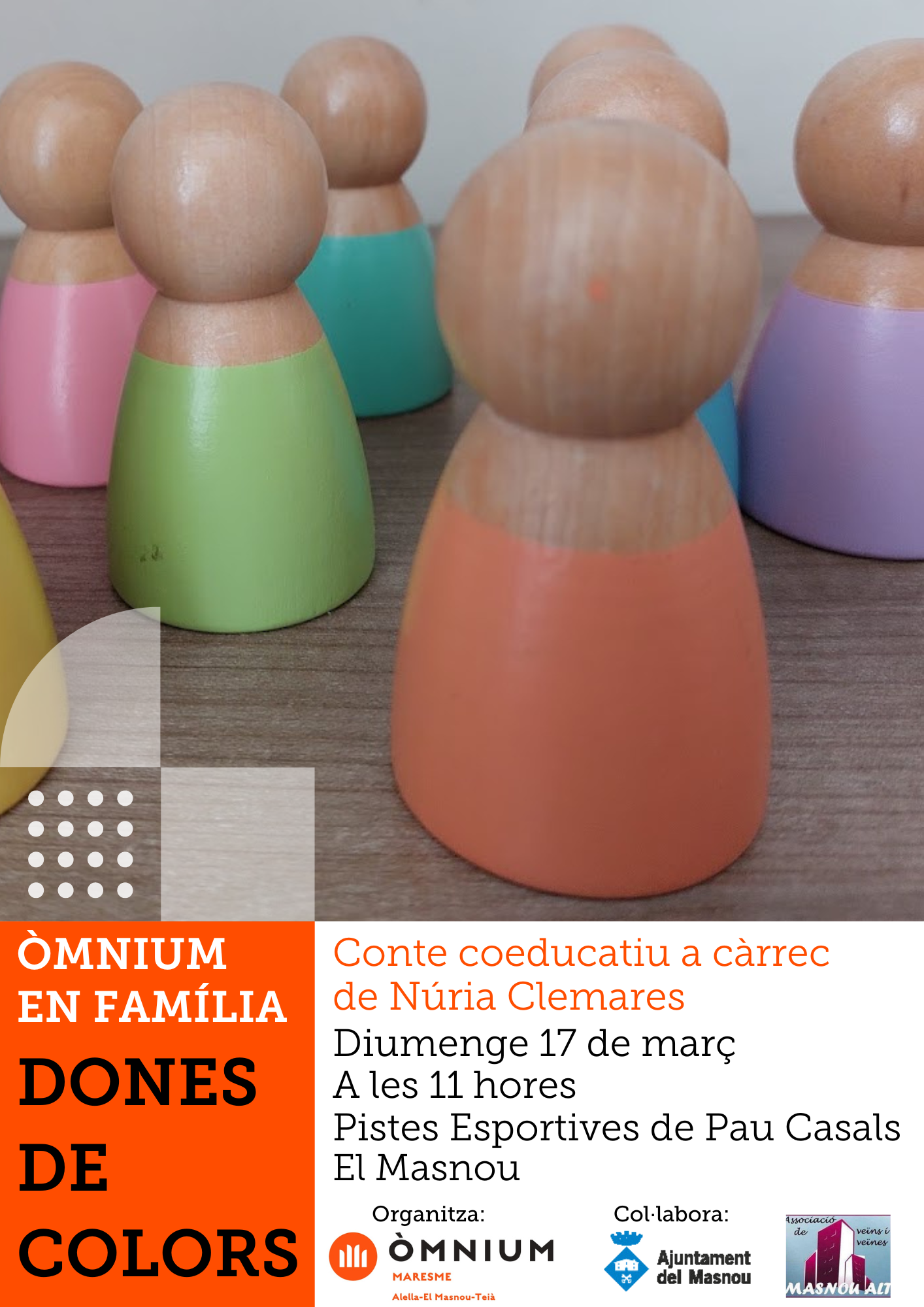 Òmnium en família: 'Dones de colors', conte coeducatiu, a càrrec de Núria Clemares